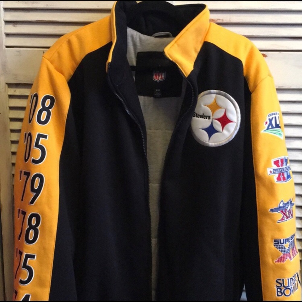 COPY - Pittsburgh Steelers RARE 6-Time SB Champs jacket